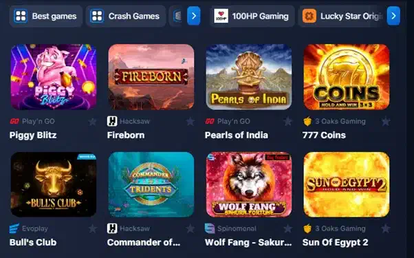 Lucky Star casino games India